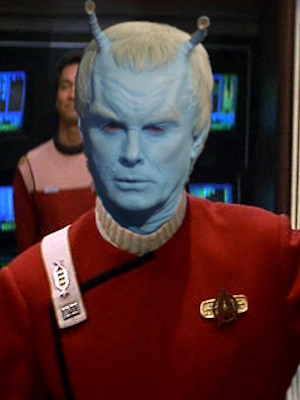 Portrait of Commander Shran.